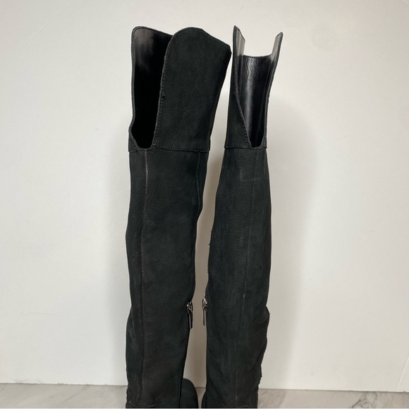 Vince Camuto Black Kreston Over The Knee Boot 6 1/2 M - Picture 5 of 16